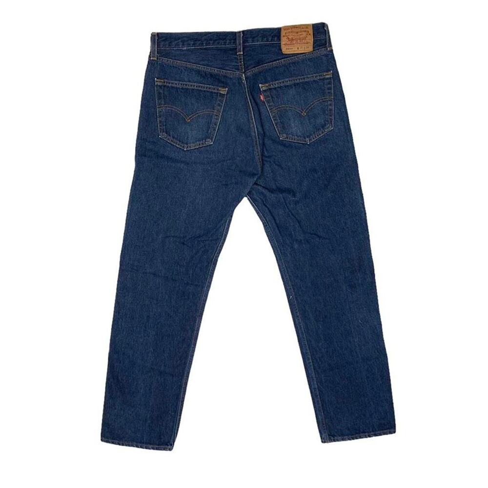 Levi’s Jeans 501XX Vintage 90s Button Fly Denim USA Made Medium Wash 35x31